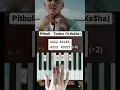 Download Lagu Timber - Pitbull ft. Ke$ha | Piano Tutorial #piano #shorts #pitbull #pianomusic #intro #pianolesson