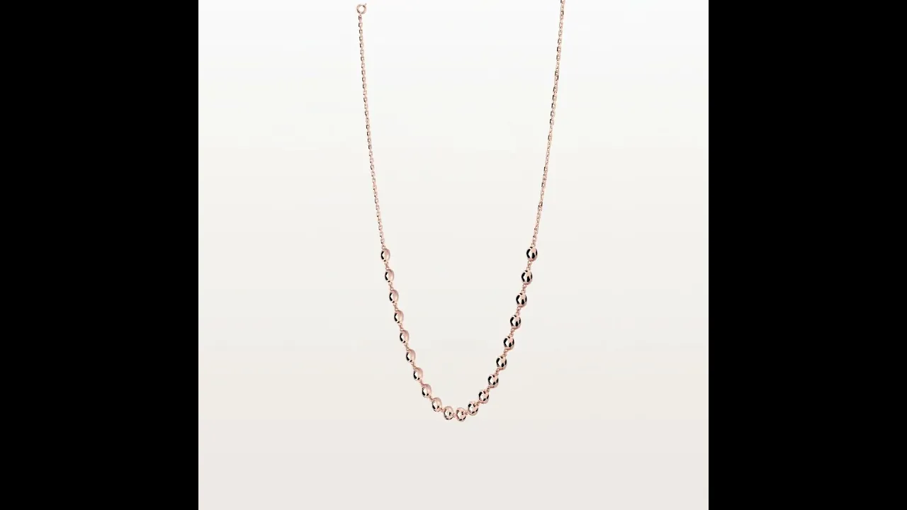 Just Right | Floating Diamond Arc Necklace