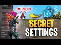 SECRET SETTINGS for 99 9 Headshot Rate in Free Fire BlueStacks MSI 4k