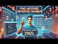 Find Missing Repeated Number LeetCode 2965 Best Java Solution