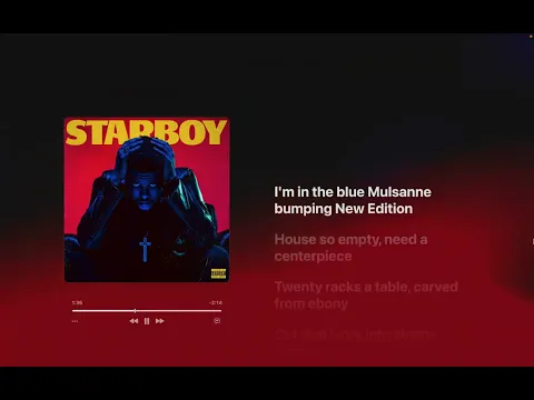 Download MP3 The Weeknd, Daft Punk - Starboy (Lyrics)