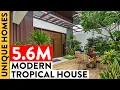 Lagu This Modern Tropical (Not Tiny) House in the City Is a Gentleman's Gift to His Family | Unique Homes
