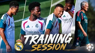 🔥 Real Madrid READY for Inter! ⚪️ Champions League Training 🏆🔥 #RealMadrid #UCL #HalaMadrid