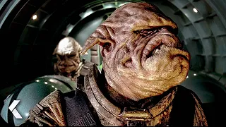 Mondoshawan Spacecraft Is Ambushed Scene - The Fifth Element Bruce Willis Milla Jovovich