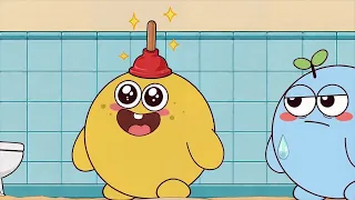 Oops! I Clogged the Toilet 😅 | Little Munchy & His Friends [EP01] #animation #cartoon #comedy