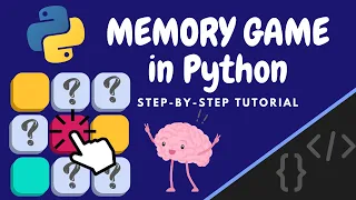 Python Memory Game Tutorial - Step by Step