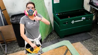 CATAMARAN BUILD – Amateur Hour With Unidirectional Fiberglass (MJ Sailing – Ep 183)