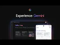 Video explaining  two new experiences — Gemini Advanced and a mobile app — to help you easily collaborate with the best of Google AI.