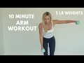 FAST EFFECTIVE 5-lb ARM WORKOUT 10 Minutes