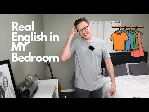 Learn Real-Life English: Everyday Bedroom Vocabulary 🛏️ | Comprehensible Input 
