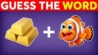 Guess The WORD By Emojis? π€ Emoji Quiz Challenge | Monkey Quiz