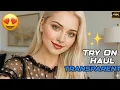 Lagu (4K) Try-On Haul | Transparent Clothes,Bikinis \u0026 Lingerie | See Everything! # 4