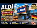 ALDI Supermarket Germany 4K Store Walk Grocery Shopping Tour