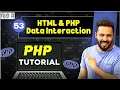Php Tutorial in Hindi How HTML interact with PHP