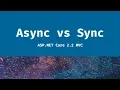 Async vs sync