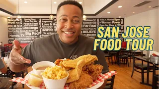 San Jose Food Tour Jackie s Place Back A Yard Cali Spartan