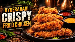 Hyderabadi Crispy Fried Chicken with Peri Peri Mayo ll Crispy Fried Chicken l Chef Masaroor