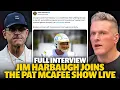 Jim Harbaugh Addresses Biadasz Injury Hopeful Outlook On Chargers Season Full Interview