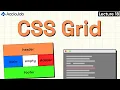 Grid Container and CSS Grid CSS tutorial for beginners Lecture 18