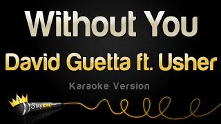 David Guetta Ft Usher Without You Karaoke Version 