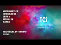 TCS Java spring boot microservice Technical Interview Round 1