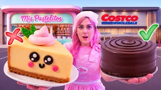 Puse a PRUEBA los pasteles de MI PASTELERÍA😨 COSTCO vs MIS PASTELITOS