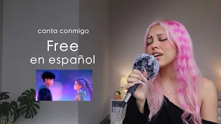 "Free en español (libres de ver)" (canta conmigo) - Rumi & Jinu,  Kpop Demon Hunters