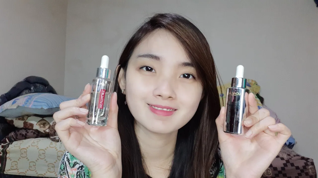 L'Oreal Paris Revitalift 1,5% Hyaluronic Acid Serum on Acne Prone Skin Review | Kiara Leswara