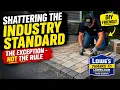 Paver Patio Install The Exception Not the Rule DIY Method Explained