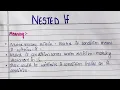 Nested if statement Flowchart of nested if Meaning Syntax Examples lec-11 C programming