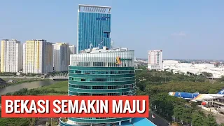 bekasi drone footage 2020 kota bekasi dari udara semakin maju
