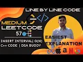 57 Leetcode Insert Interval DSA buddy C Leetcode Daily challenge