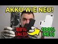 Lagu iPhone 15 Pro: Zurück auf 100% Kapazität (Original-Akku)