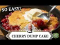Buttery Cherry Cobbler - Cherry Dump Cake