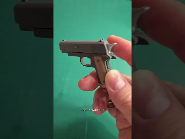 M1911 Pistol Keychain — Functional Blaster Toy video thumbnail