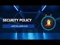 Security Policy Juice Shop OWASP Miscellaneous Educational