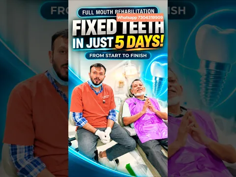 Watch live from start to end Full Mouth Rehabilitation just in 5 Days 🙂