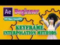 No 05-05 After Effects Beginner KEYFRAME INTERPOLATION METHODS
