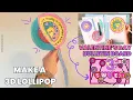 3D Lollipop Assembly for Students February Valentine s Day Writing Craft Bulletin Board