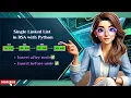 Singly Linked List Insert a Node Before After a Given Node DSA with python Telugu