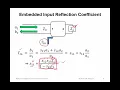 Reflection Coefficient for Embedded Two-Ports