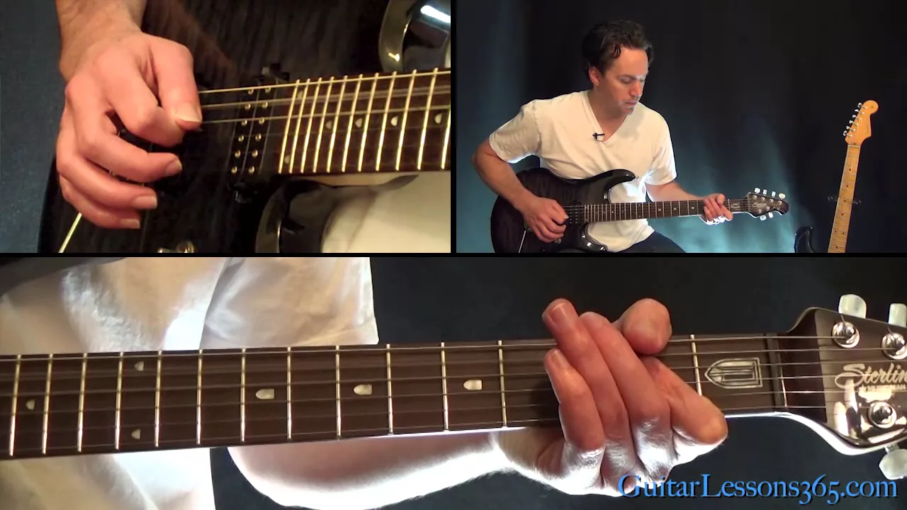 Photograph Guitar Lesson Pt.1 - Def Leppard - Chords/Riffs