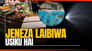 JENEZA LAIBIWA USIKU HAI, WAHUSIKA WALITELEKEZA KARIBU NA KANISA LA KKKT