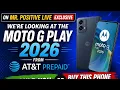 Moto G Play 2026 from at t prepaid should you buy this or pass
