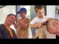 Robert Downey Jr s Children Shave His Head for Role in The Sympathizer
