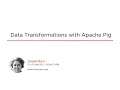 Course Data Transformations with Apache Pig