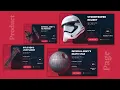 Create Star War Product Page Using HTML CSS JS after effects star wars lego star wars