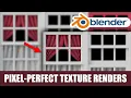 Rendering Pixel-Perfect Textures in Blender Tutorial