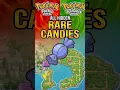 All HIDDEN Rare Candies in Pokemon FireRed LeafGreen