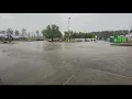 Heavy consistent rain in Camden South Carolina